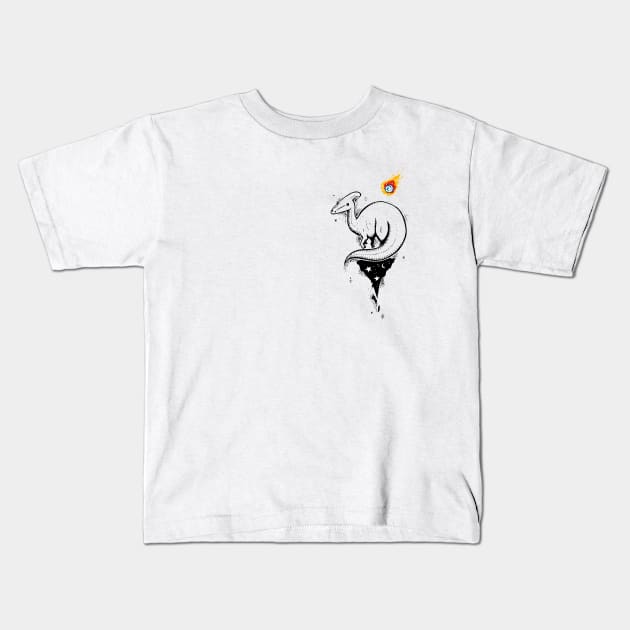 Parasaurolophus Kids T-Shirt by Echomimus